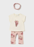 Completo 3 pezzi con fascia neonata