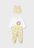 Completo 3 pezzi ghettina neonato - Sunny