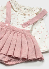 Completo 3 pezzi gonna neonata - Vigore