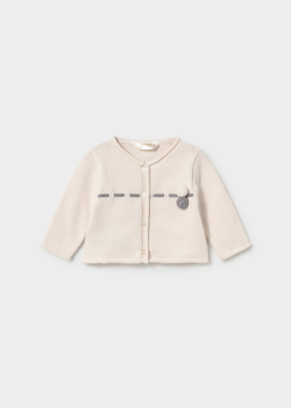 Completo 3 pezzi neonata - Cenere