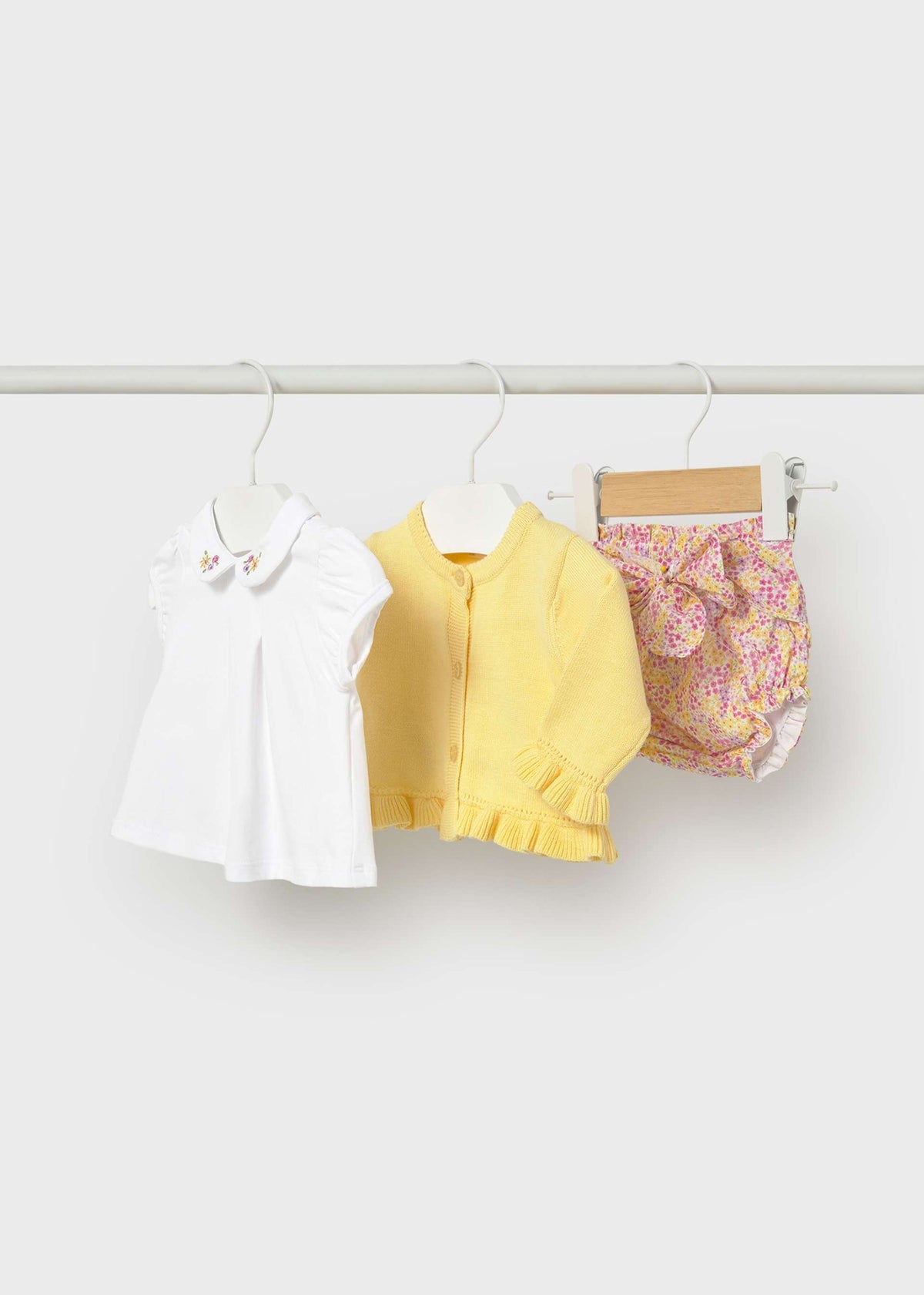 Completo 3 pezzi tricot neonata - Sunny