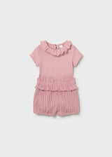 Completo 4 pezzi neonata - Rose