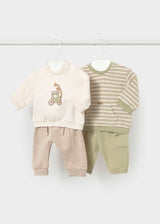 Completo 4 pezzi neonato - Laurel