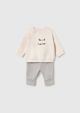 Completo 4 pezzi neonato - Nebbia