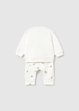 Completo 4 pezzi neonato - Nebbia