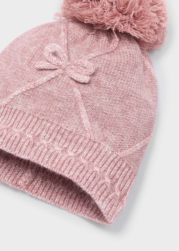 Completo cappello e scaldacollo fiocchi bambini - Vigore