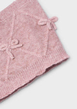 Completo cappello e scaldacollo fiocchi bambini - Vigore
