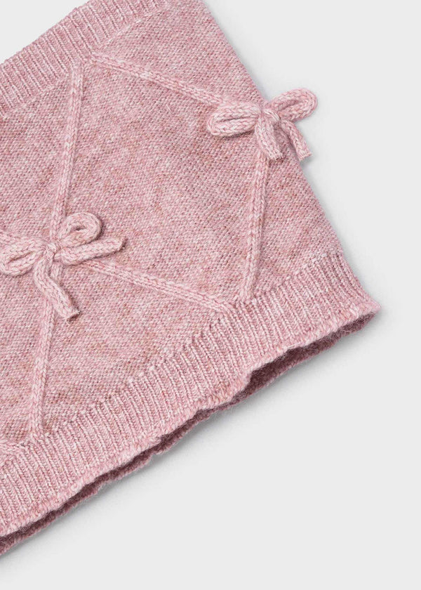 Completo cappello e scaldacollo fiocchi bambini - Vigore