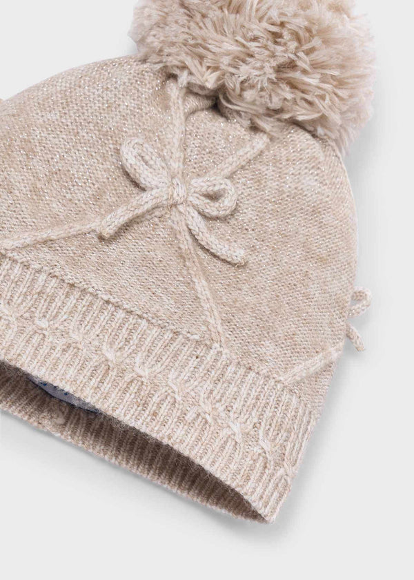 Completo cappello e scaldacollo fiocchi bambini - Vigore