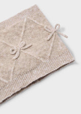 Completo cappello e scaldacollo fiocchi bambini - Vigore