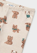 Completo cerchietto e leggings stampato bimba - Lagoon
