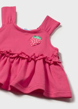 Completo costume 3 pezzi stampato protezione solare neonata