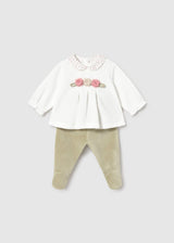 Completo ghettina e camicia neonata - Laurel