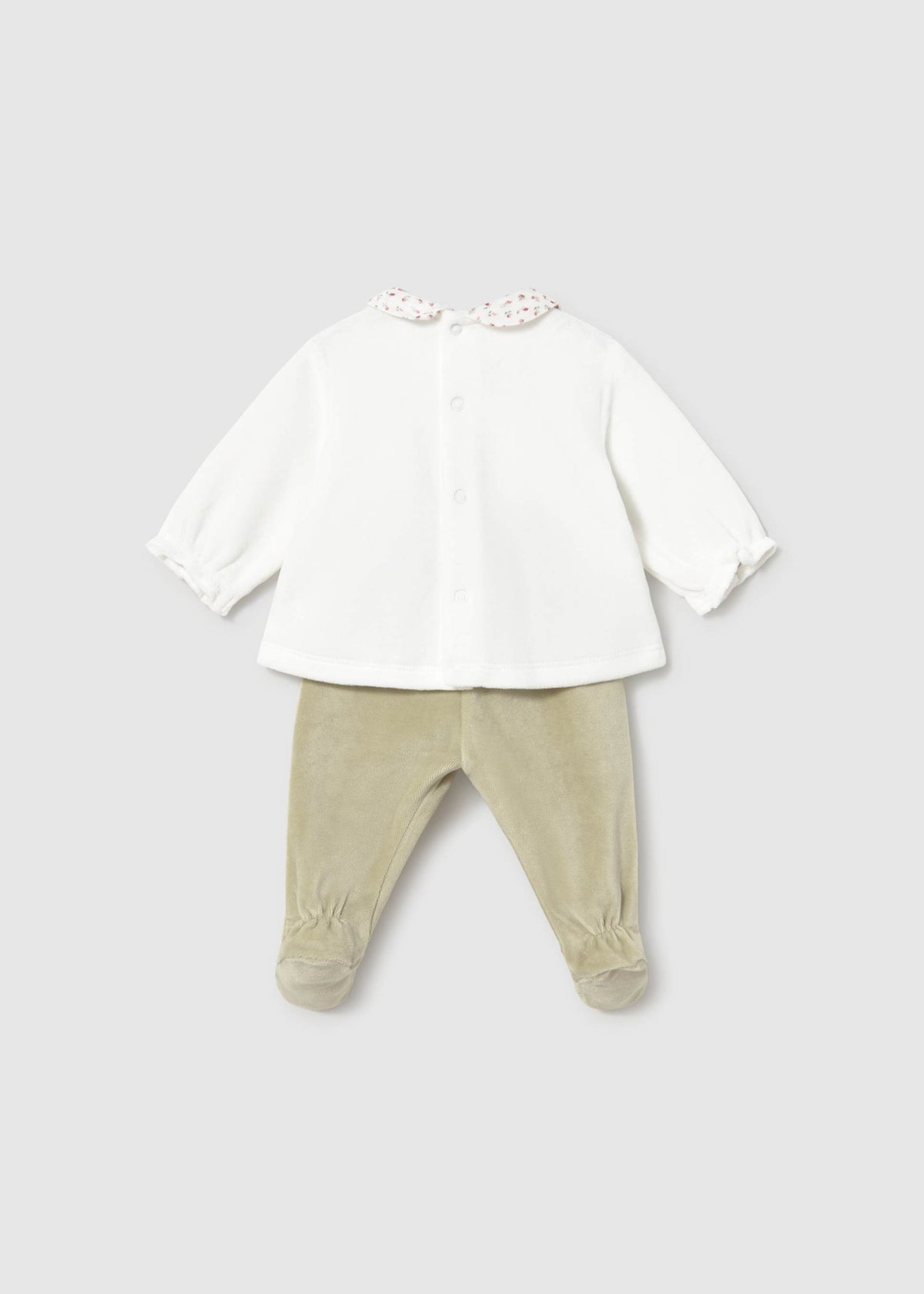 Completo ghettina e camicia neonata - Laurel