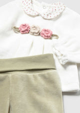 Completo ghettina e camicia neonata - Laurel