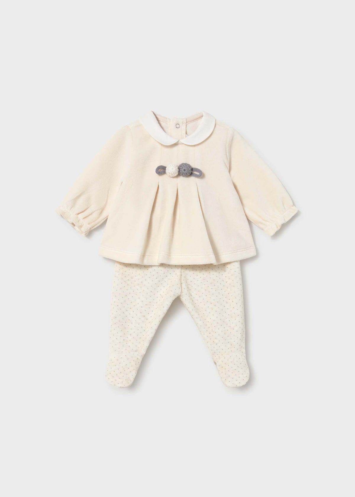 Completo ghettina e camicia neonata - Vigore