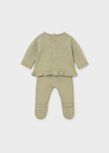 Completo ghettina e maglione neonata - Laurel