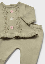 Completo ghettina e maglione neonata - Laurel