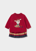 Completo gonna neonata - Red