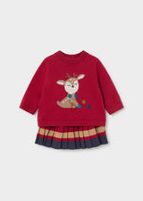 Completo gonna neonata - Red