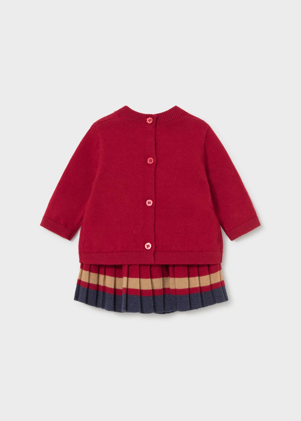 Completo gonna neonata - Red