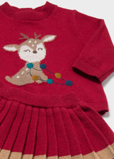 Completo gonna neonata - Red