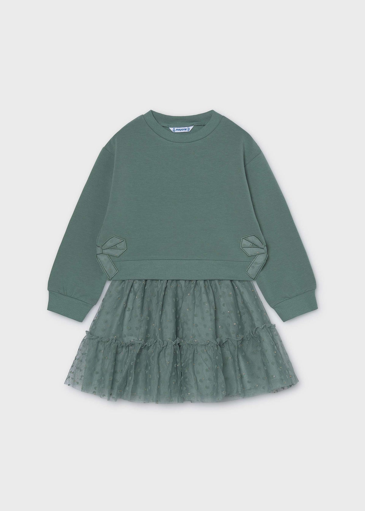 Completo gonna tulle e felpa bambina - Laurel