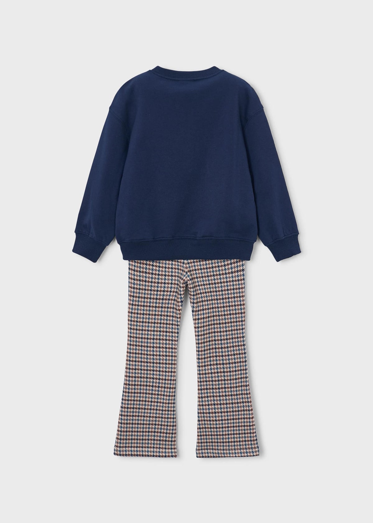 Completo leggings e felpa bambina - Navy