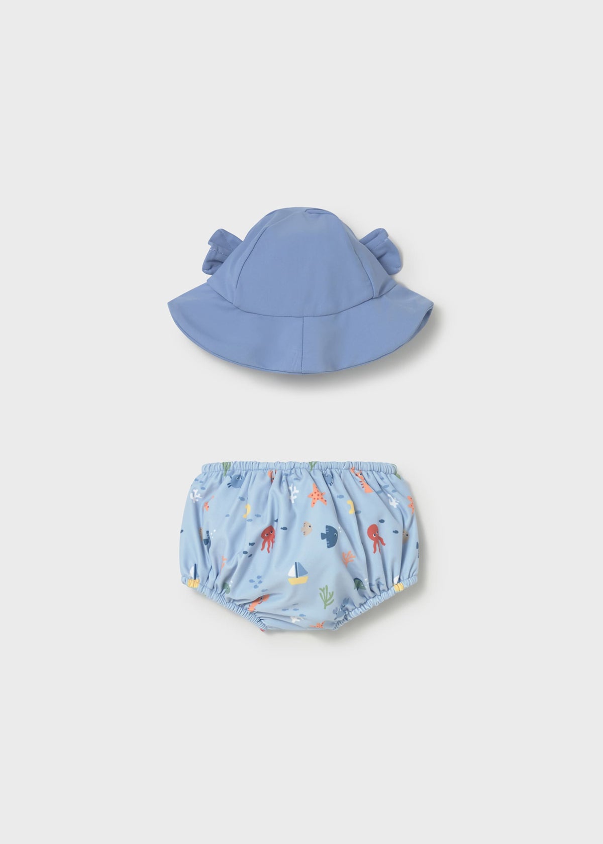 Completo mare costume e cappello neonata - Velero