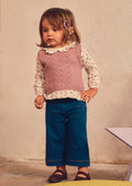 Completo pantalone e blusa con gilet bimba - Mezcla