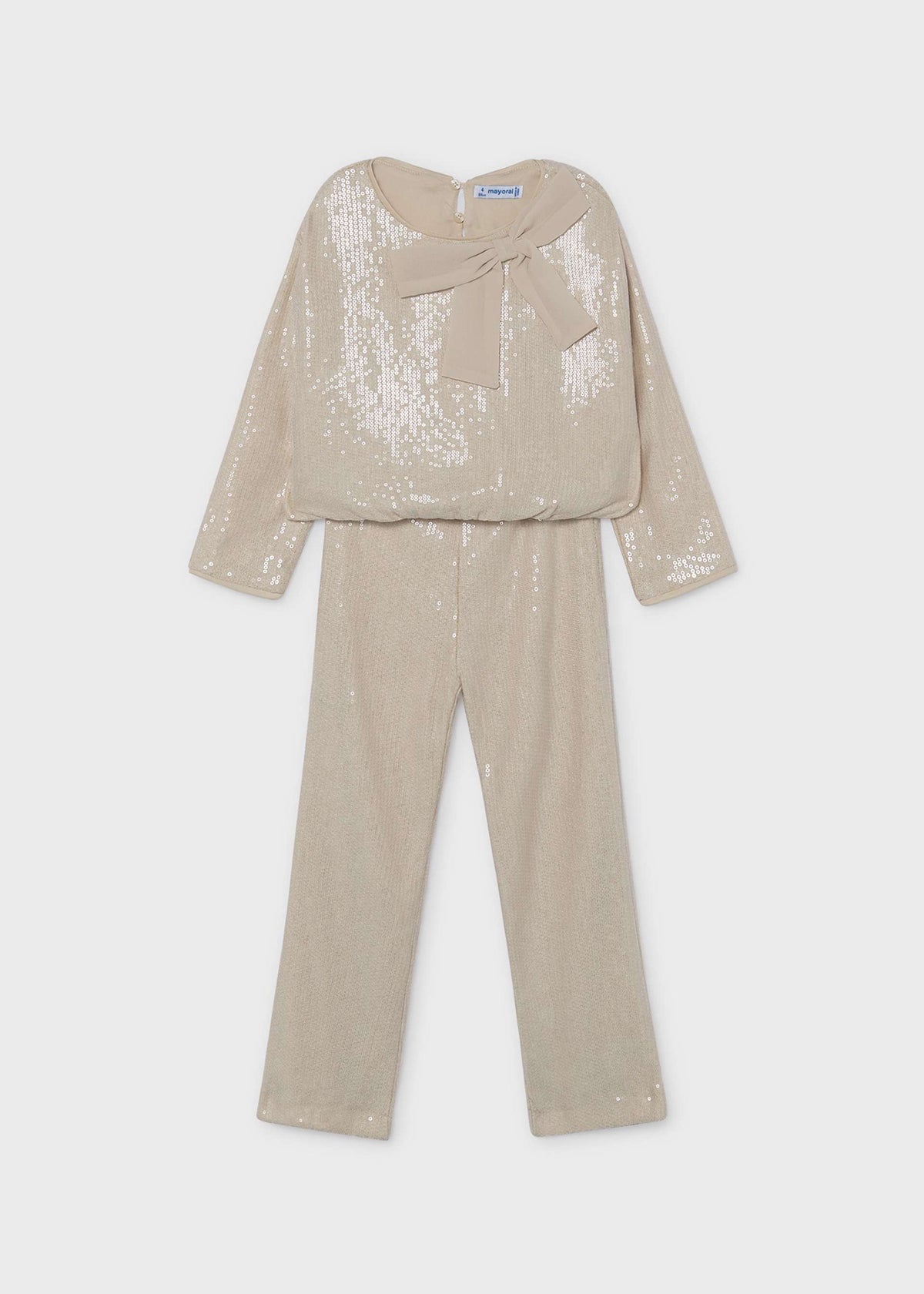 Completo pantalone e blusa lustrini bambina - Tofu