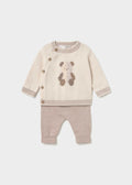 Completo pantalone e jersey orsetto neonato - Vigore