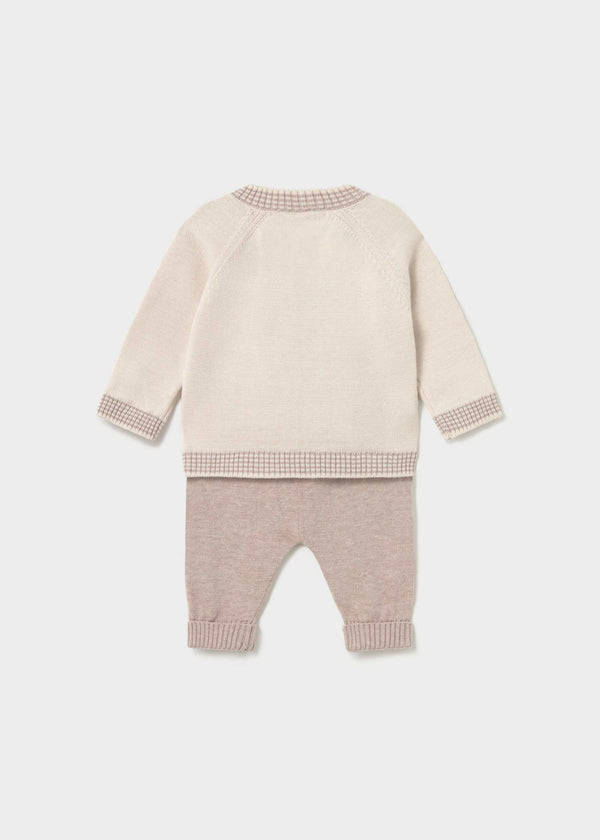 Completo pantalone e jersey orsetto neonato - Vigore