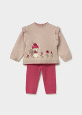 Completo pantalone e maglione bimba - Mezcla