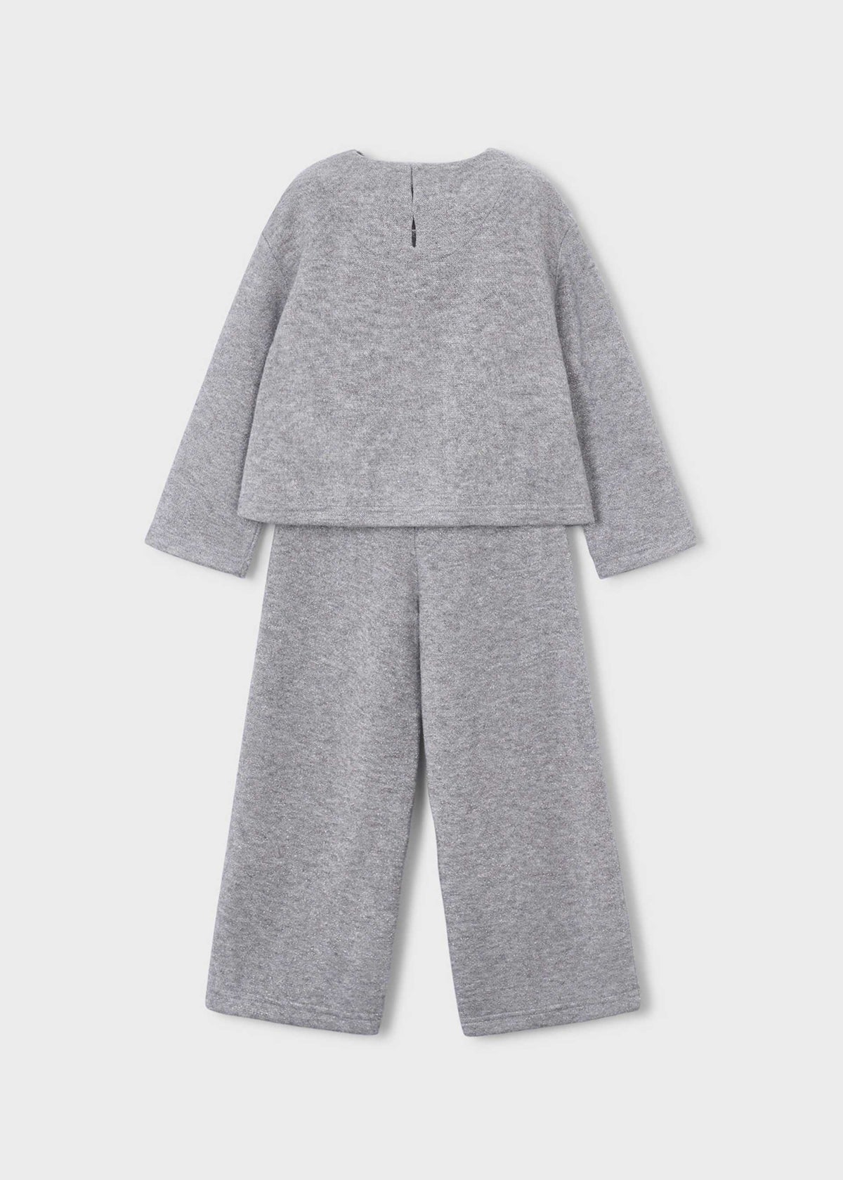 Completo pantalone e maglione fiocchi bambina - Mix