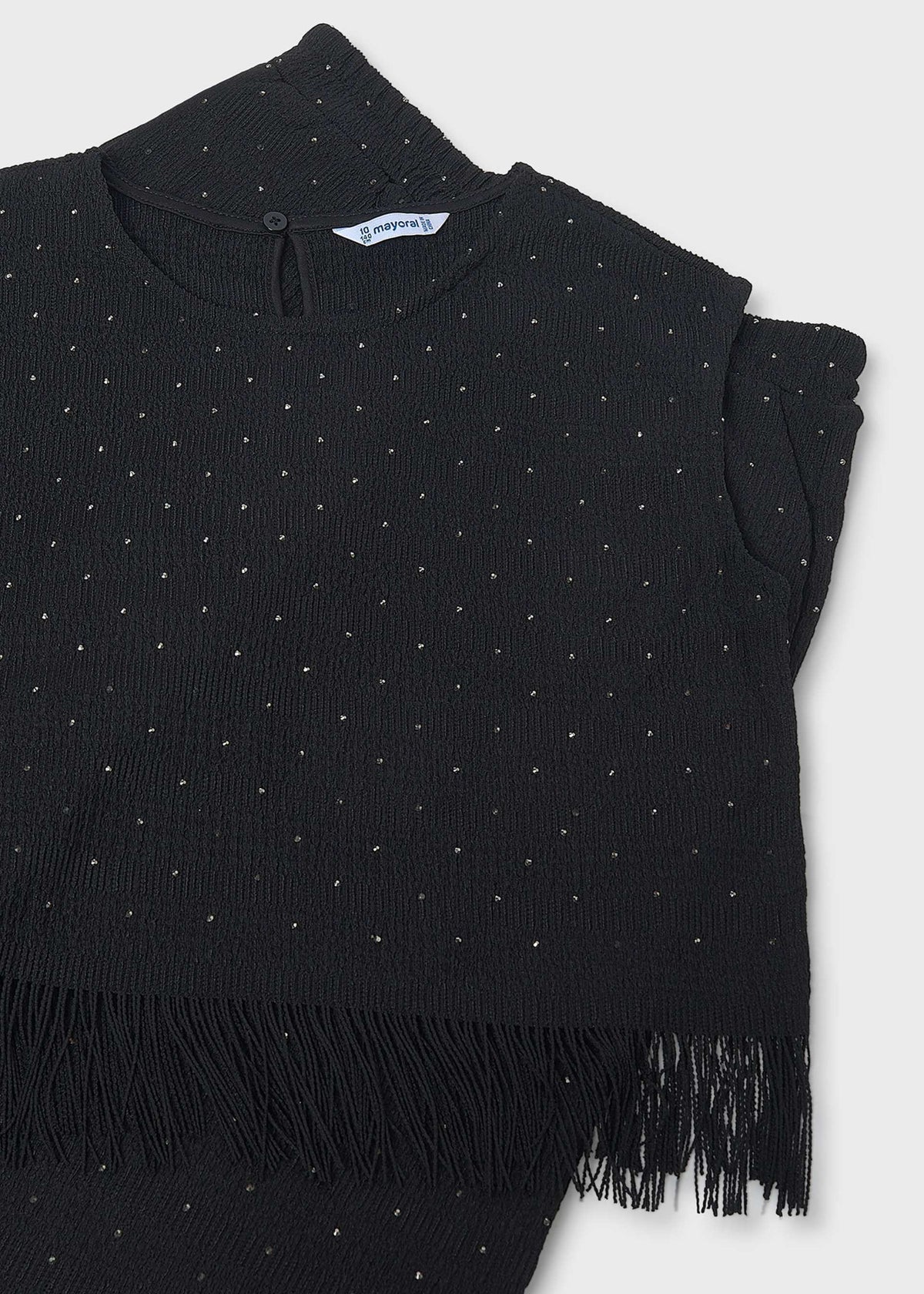 Completo pantalone strass e top ragazza