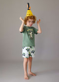 Costume bermuda stampato bambino