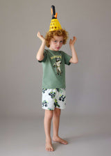 Costume bermuda stampato bambino