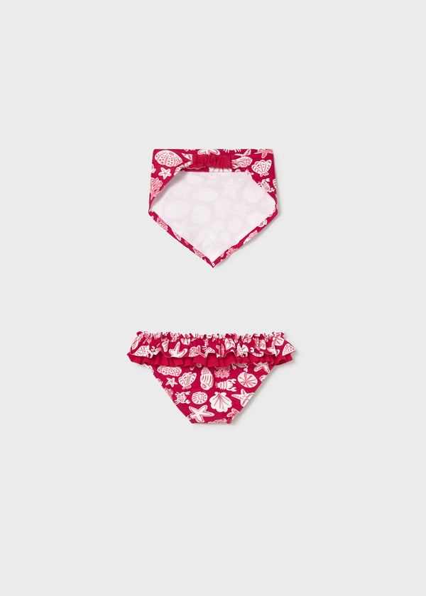 Costume modello culotte e fazzoletto neonata