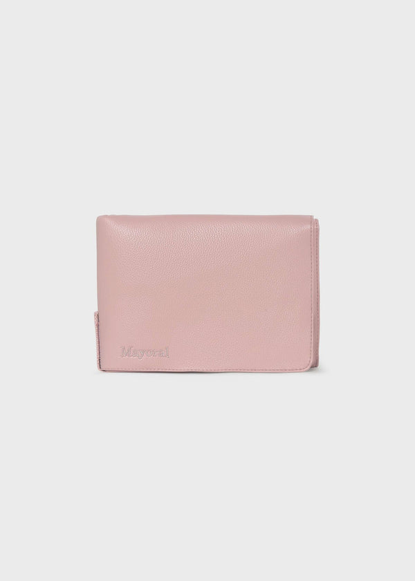 Fasciatoio similpelle neonato - Blush