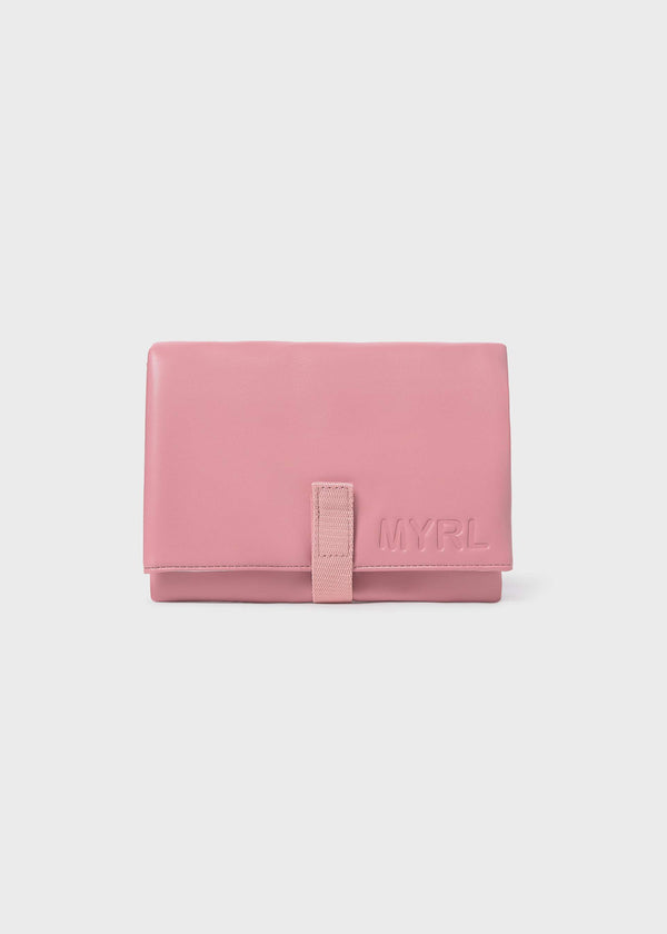Fasciatoio similpelle neonato - Tan
