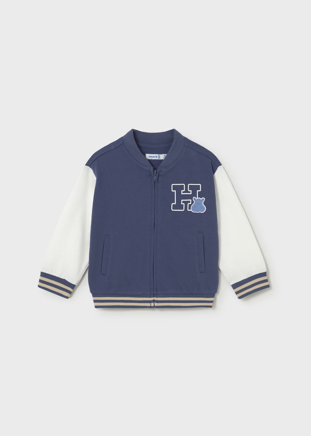 Felpa bomber neonato