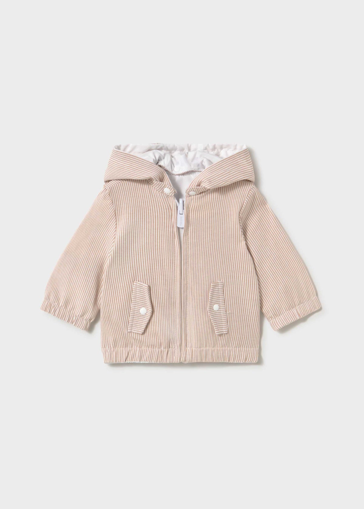 Giacca a vento reversibile neonato - Bianco