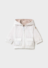 Giacca a vento reversibile neonato - Bianco