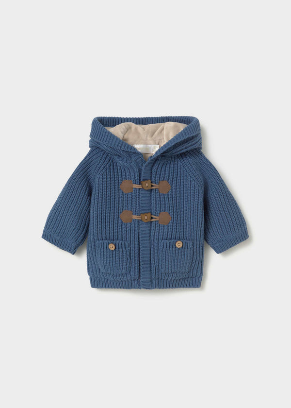 Giacca in maglia neonato - Blueberry