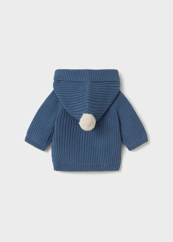 Giacca in maglia neonato - Blueberry