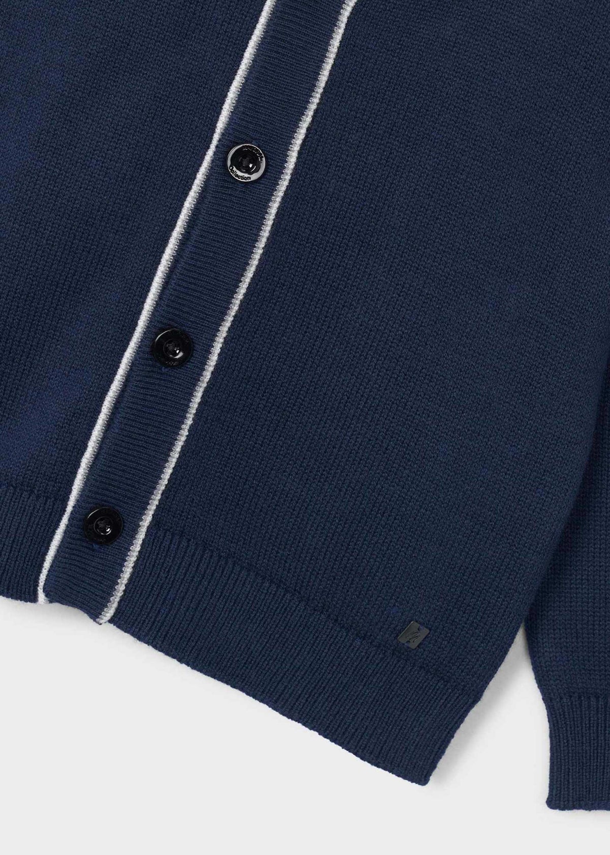 Giacca modello cardigan bambino - Azzurro
