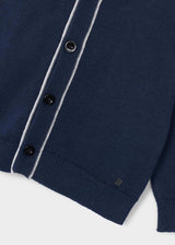 Giacca modello cardigan bambino - Azzurro