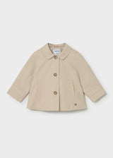 Giacca modello trench neonata