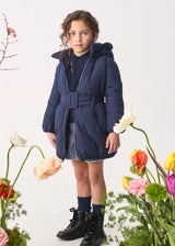 Giaccone Gioielli Bambina - Navy
